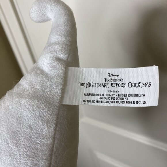 NWT Disney Tim Burton's The Nightmare Before Christmas Plush Zero Ghost Dog 30th - Picture 7 of 9